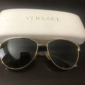 versace aviator sunglasses